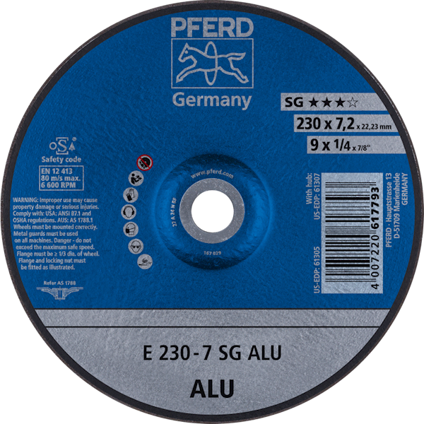 TARCZA 230 X 7,2 -SG ALU PFERD