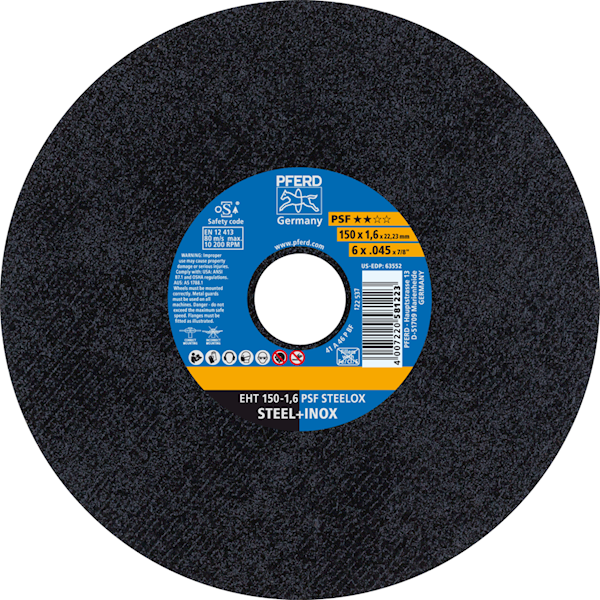 TARCZA 150 X 1.6 PSF STEELOX PFERD