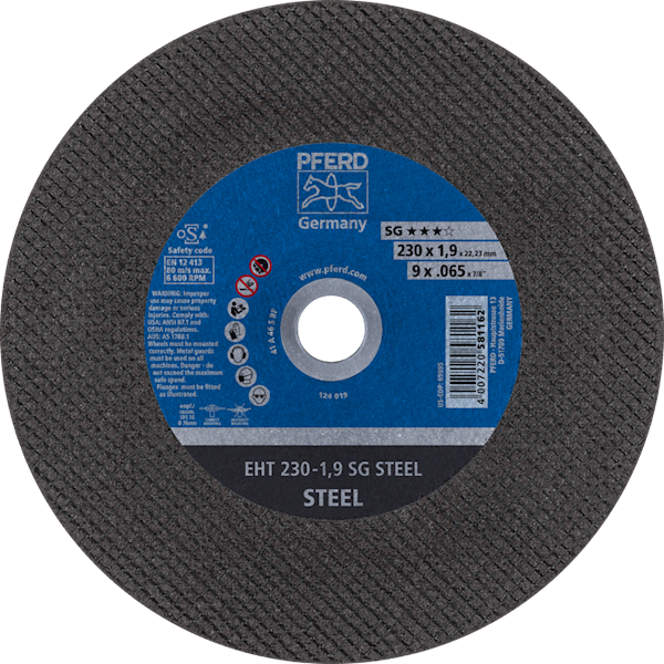 TARCZA 230 X 1,9 SG STEEL PFERD