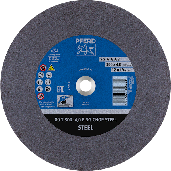 TARCZA 300 X 4,0 SG STEEL PFERD
