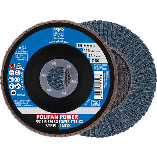 TARCZA LISTKOWA PFC Z 115 80 SG- POWER STEELOX