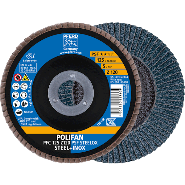TARCZA LISTKOWA PFC 125 Z 120 STEELOX