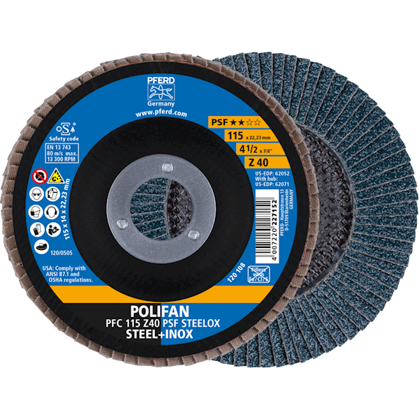 TARCZA LISTKOWA PFC 115 Z 40 STEELOX