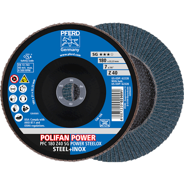 TARCZA LISTKOWA PFC 180 40 SG POWER STEELOX
