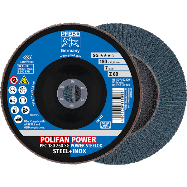 TARCZA LISTKOWA PFC 180  60 SG POWER STEELOX