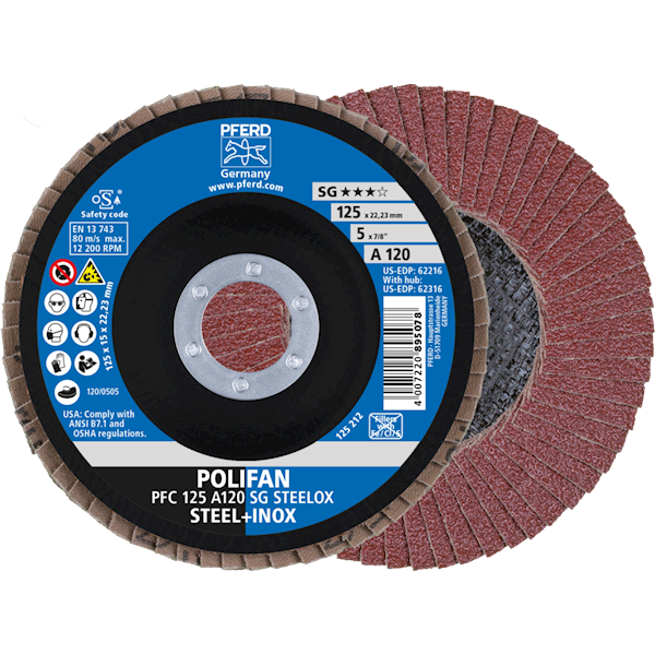 TARCZA LISTKOWA PFC 125 A 120 SG