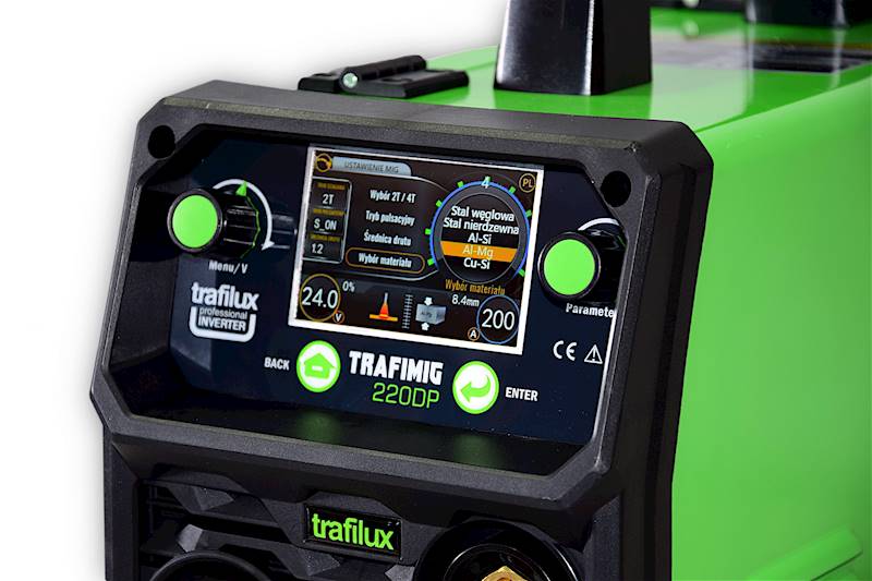 SPAWARKA TRAFILUX TRAFIMIG 220 DUAL PULS