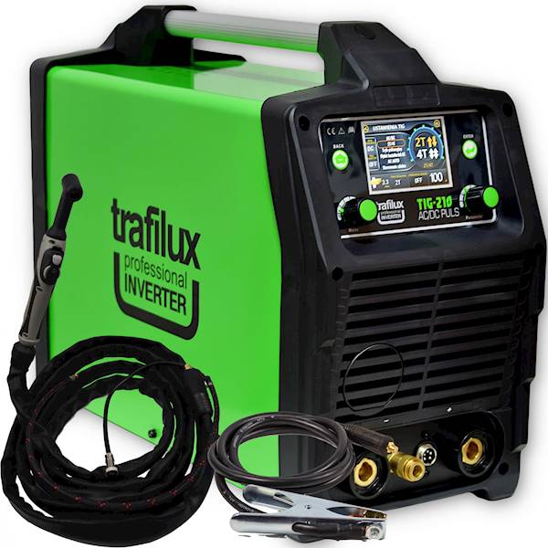SPAWARK TRAFILUX TIG 210 AC/DC PULS LCD SYNERGIA