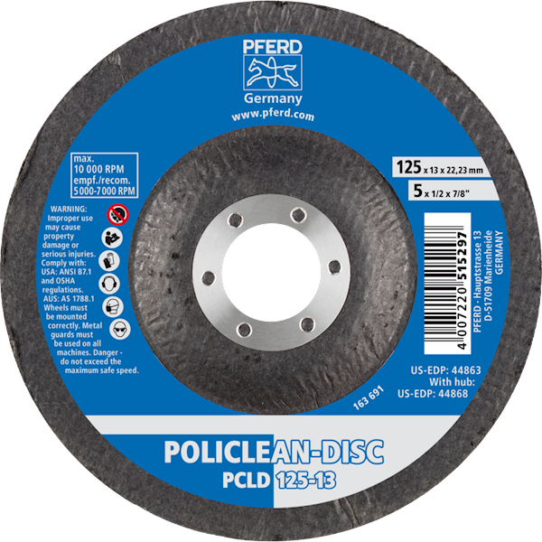 TARCZA  POLICLEAN  PCLD 125-13  PFERD