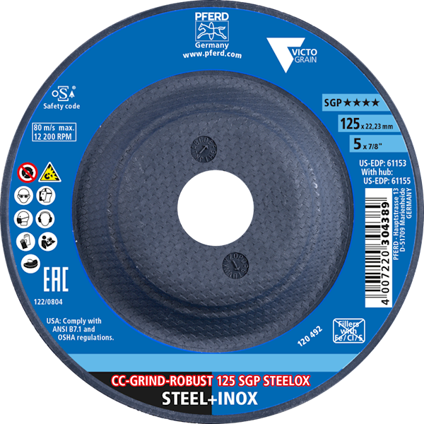 CC-GRIND ROBUST  125 SGP  STEELOX