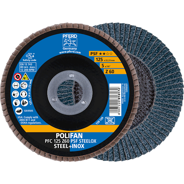TARCZA LISTKOWA PFC 125 Z 60 STEELOX