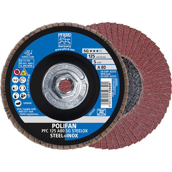 TARCZA LISTKOWA PFC 125 A 80 SG
