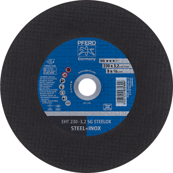 TARCZA 230 X 3,2 SG STEELOX PFERD