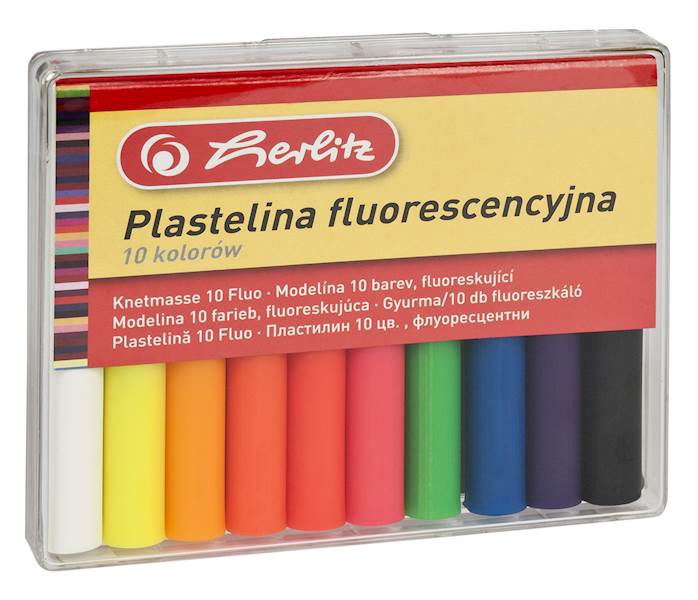 PLASTELINA 10 KOL FLUOR  /09562943