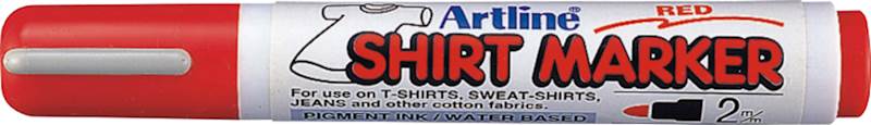 MARKER DO TKANIN T-SHIRT TOMA CZERWONY /AR-002