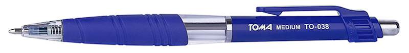 DŁUGOPIS AUTOMATYCZNY 816 1MM NIEBIESKI /TO-038