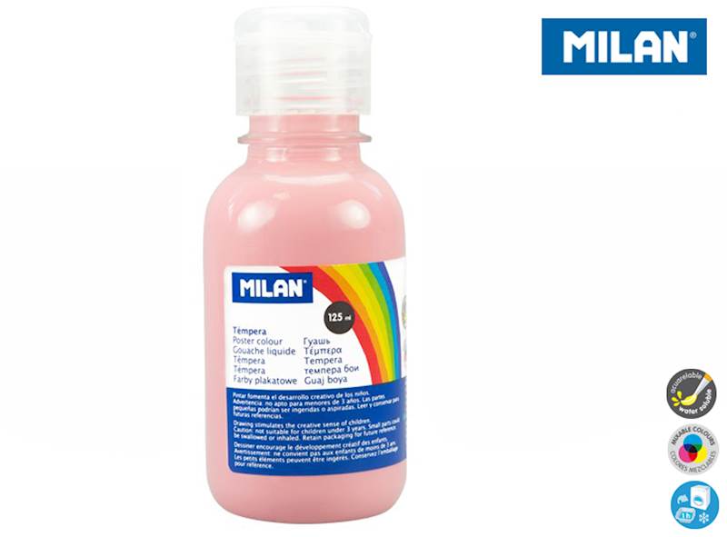 FARBA TEMPERA 125ML MILAN J.RÓŻOWA /03422