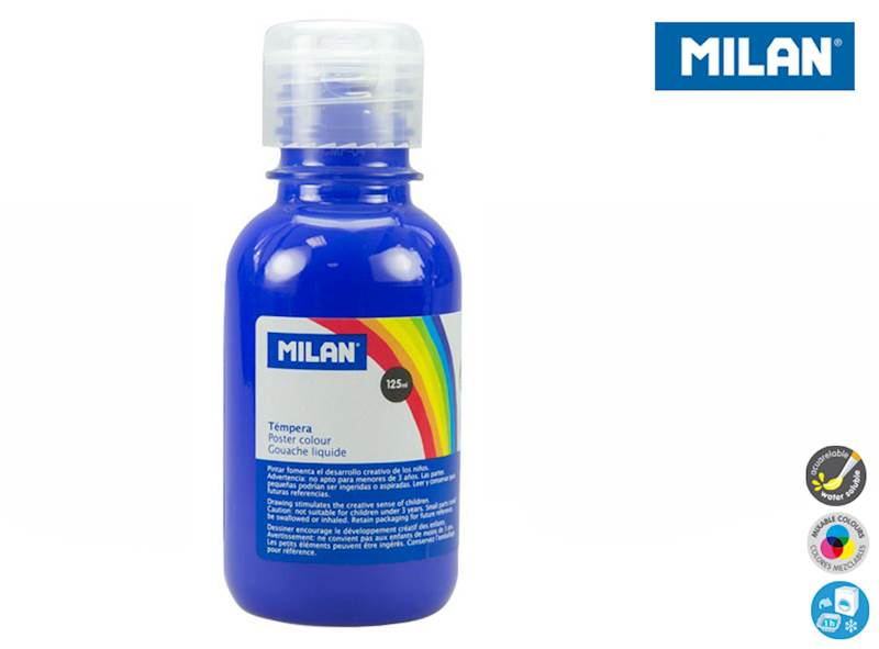 FARBA TEMPERA 125ML MILAN GRANATOWA /03450