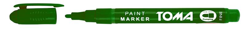 MARKER OLEJOWY FINE ZIELONY TOMA /TO-441