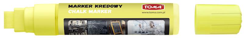 MARKER KREDOWY 8*5MM ŻÓŁTY TOMA /TO-291