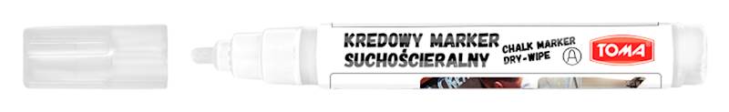 MARKER KREDOWY 4,5MM 8G BIAŁY TOMA /TO-296