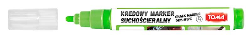 MARKER KREDOWY 4,5MM 8G ZIELONY TOMA /TO-296