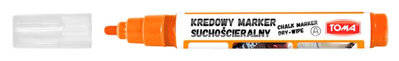 MARKER KREDOWY 4,5MM 8G POMARAŃCZOWY TOMA /TO-296