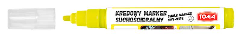 MARKER KREDOWY 4,5MM 8G ŻÓŁTY TOMA /TO-296