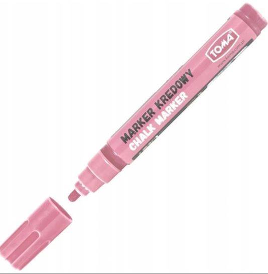 MARKER KREDOWY 4,5MM 8G PASTEL RÓŻOWY TOMA /TO-292