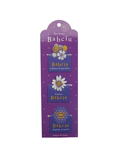 ZAKŁADKA SET BEES BABCIA PAN DRAGON