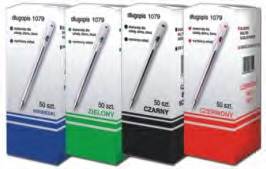 DŁUGOPIS Z ZATYCZKĄ P1079 NIEBIESKI SDM /P-1079N