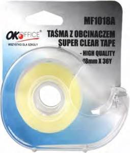 TAŚMA BIUROWA Z OBCINACZEM 18MM*36Y /MF1018A-1