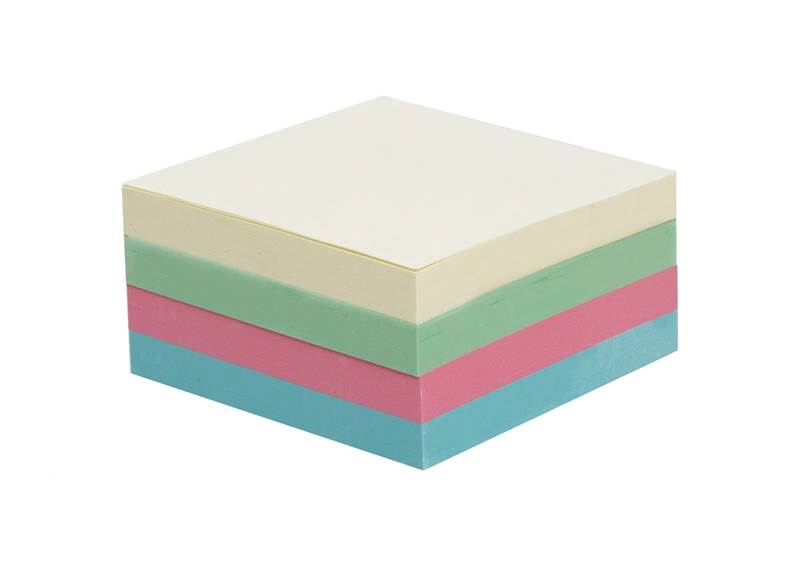 NOTES SAMOPRZYLEPNY 75*75 PASTEL 400K TRES
