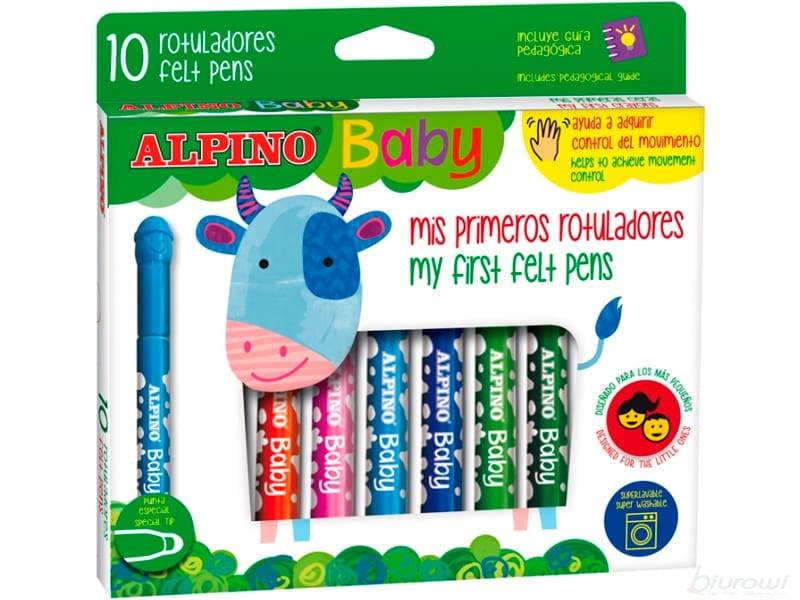 FLAMASTRY BABY 10KOL ALPINO AR002010