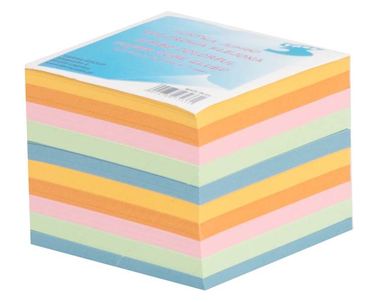 KOSTKA NIEKLEJONA KOLOR JUMBO 85*85*70 TRES