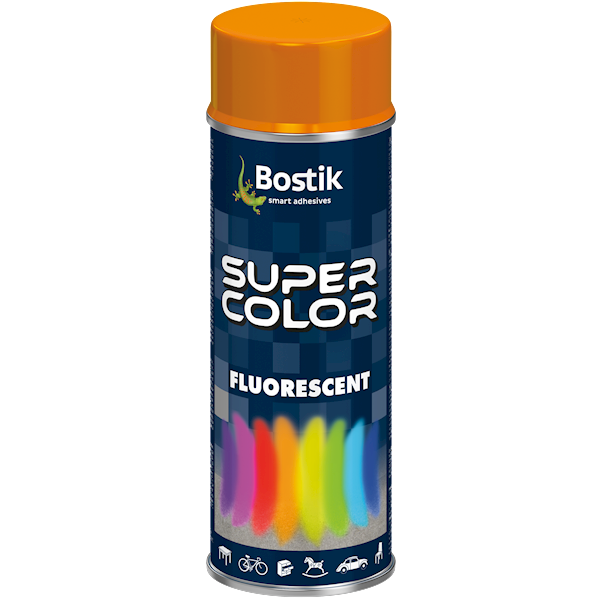 LAKIER W SPRAYU  BOSTIK FLUO POMARAŃCZ 400ML