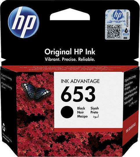 HP TUSZ 653 CZARNY 3YM75AE /ORYG