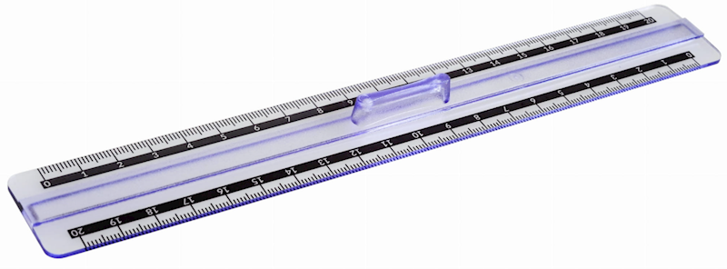 LINIJKA DWUSTRONNA 20 CM PRATEL /1015PR