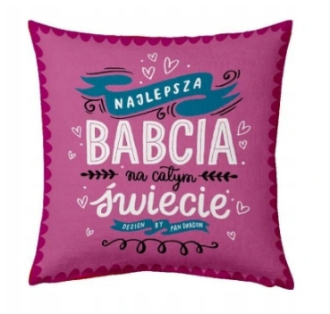 PODUSZKA LA VIVA!- BABCIA PAN DRAGON 