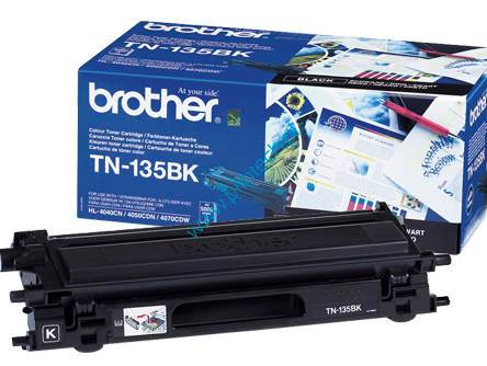 TONER BROTHER TN135BK HL4040 DCP9040 5tys.K ORYG