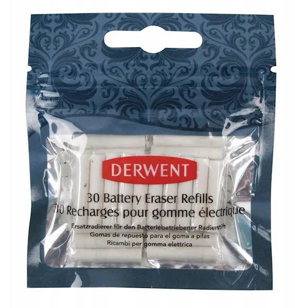 WKŁADY DO GUMKI DERWENT 5mm A'30SZT