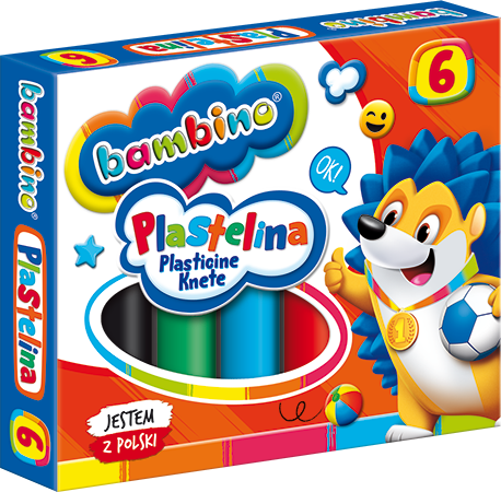 PLASTELINA 6 KOL BAMBINO /ST1727