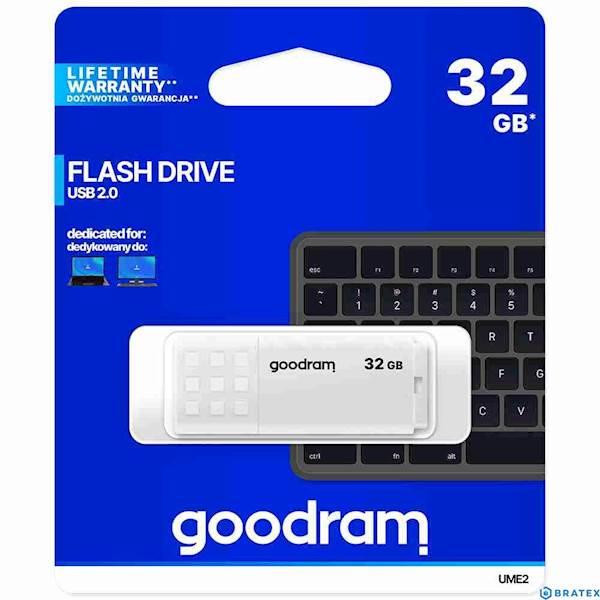 FLASH DRIVE PENDRIVE 32GB USB 2.0 GOODRAM