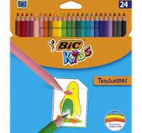 KREDKI BIC CONTE TROPICOLOR 24KOL