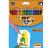 KREDKI BIC 18KOL TROPICOLOR /832567