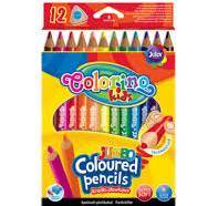 KREDKI TRÓJK. OŁÓW. 12KOL JUMBO COLORINO /51859PTR