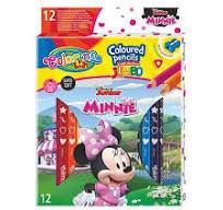KREDKI OŁÓW.TRÓJK.JUMBO 13KOL+TEMP MINNIE COLORINO