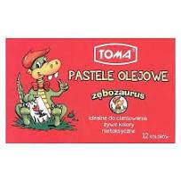 PASTELE OLEJOWE 12KOL DE LUXE TOMA /TO-584