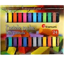 PASTELE SUCHE TITANUM 24KOL /312290