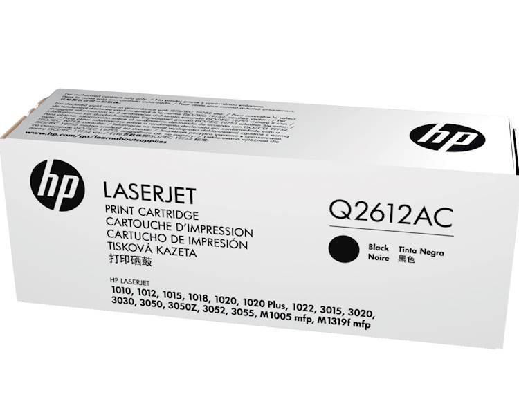 TONER LASER HP Q2612A LJ 1010 1015 3015 3030 ORYG